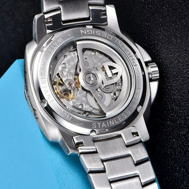 Pagani Design Diver's Japan Auto Grey Dial Men's Watch-  PD-1767